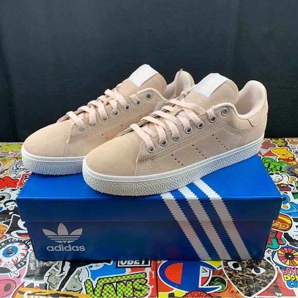 Adidas Stan Smith CS Tan Pink Suede Women's Various Sizes - Picture 1 of 13